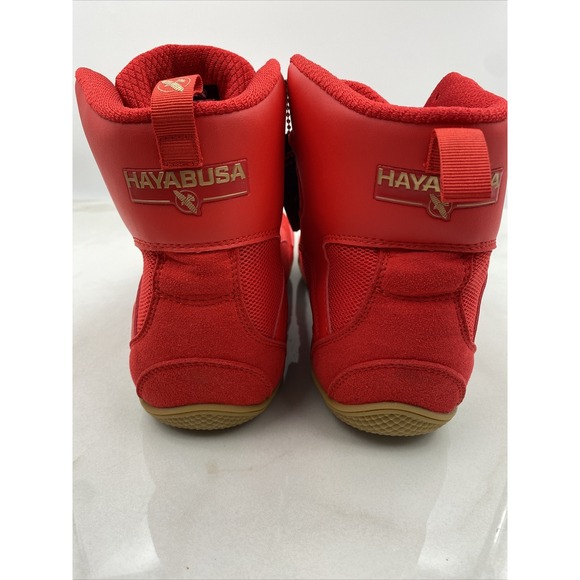 Hayabusa Shoes Men Sz 9 Pro Boxing Shoe Red & Gold main image 6